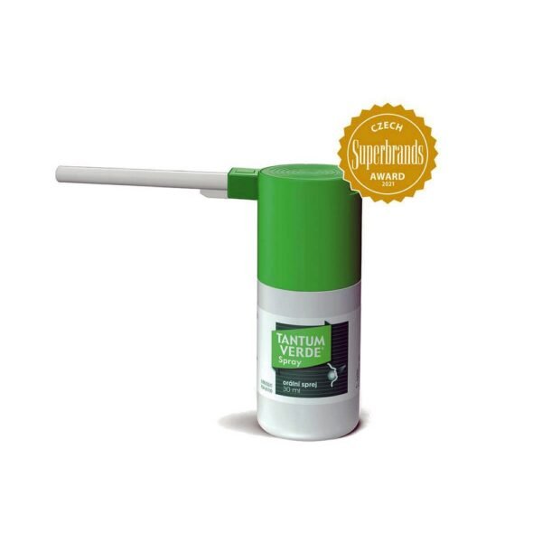 Tantum Verde Spray 1.5 mg/ml Spray oral 30 ml - un aerosol oral antiinflamatorio de Italia, que se usa para aliviar el dolor y la inflamación en la garganta, la boca y las encías.