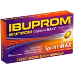 IBUPROM MAX SPRINT 40 caps.