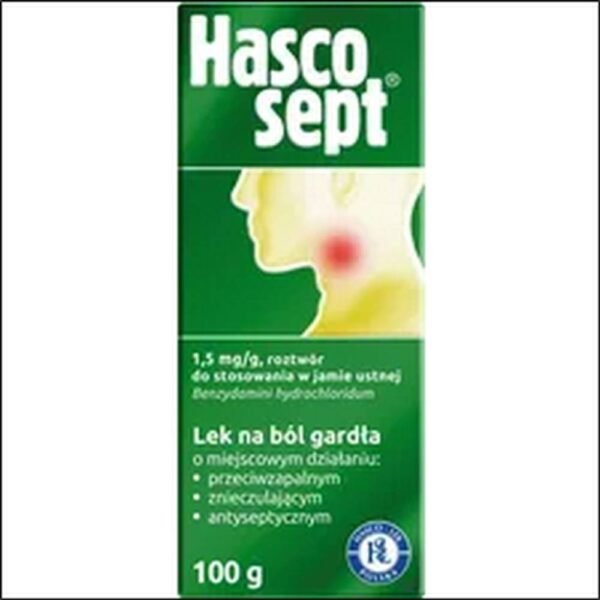 Sore throat - Hascosept liquid 100g