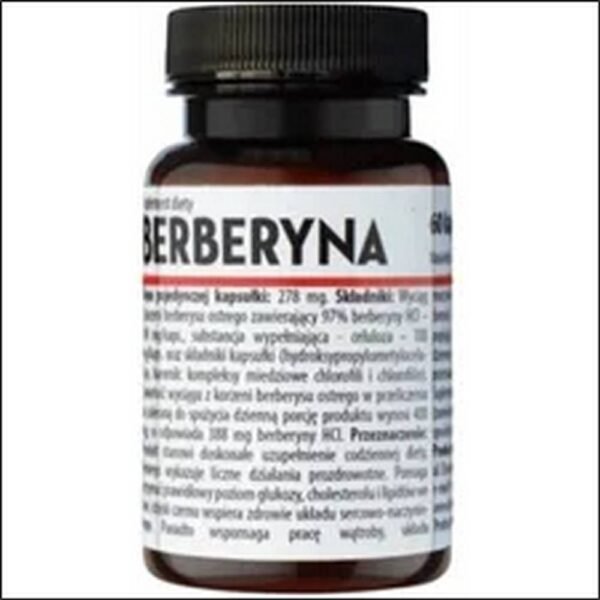 Difficulty maintaining healthy blood sugar levels - Herbapol Berberine 60 caps