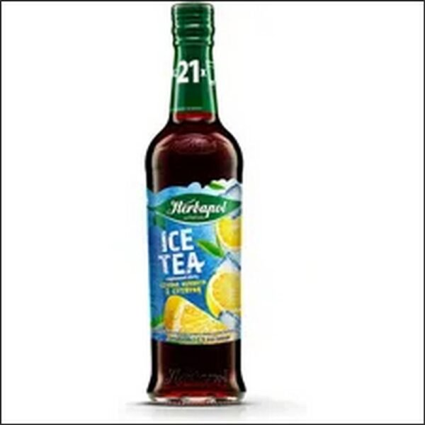 Dehydration during active or busy days - Herbapol ICE TEA Black tea with lemon dietary supplement 420ml