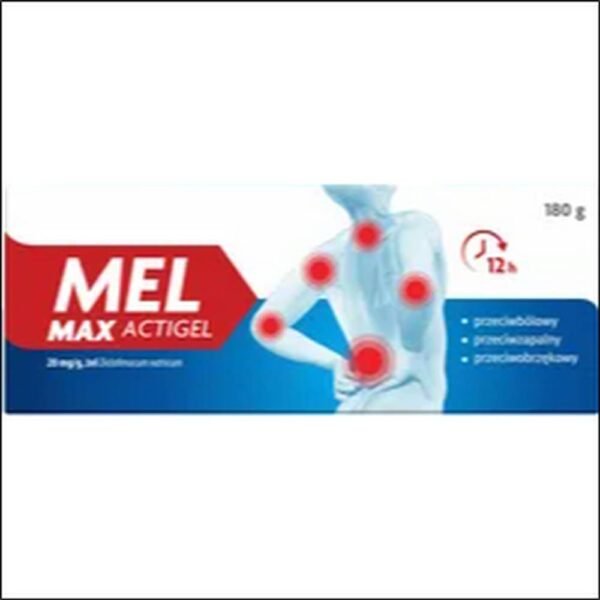 Muscle pain and soreness - Mel Max Actigel 20Mg G Gel 180G