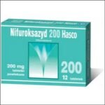 Acute bacterial diarrhea - Nifuroxazide 200mg 12 tablets