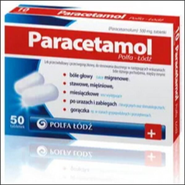 Headache - Paracetamol 500mg 50 tablets