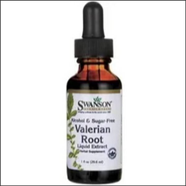 Stress and nervous tension - Swanson Valerian Root Liquid Extract 29.6Ml