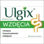 Excessive flatulence - Ulgix Flatulence 80mg 100 capsules