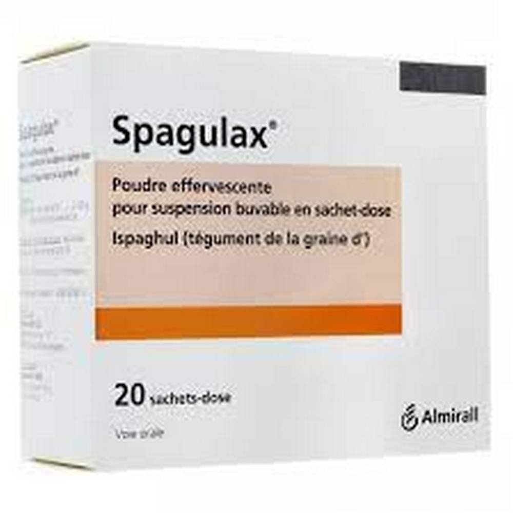almirall spagulax effervescent powder oral suspension in sachets 20 almirall Almirall SPAGULAX effervescent powder 20