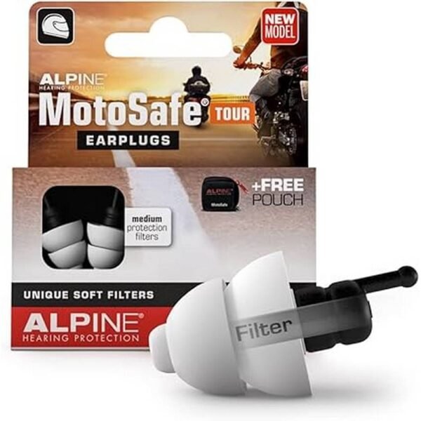 Noise protection-Alpine MotoSafe Tour Ear Plugs,
