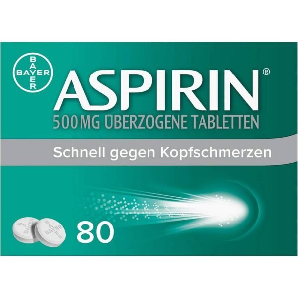 Aspirin überzogene Tabletten