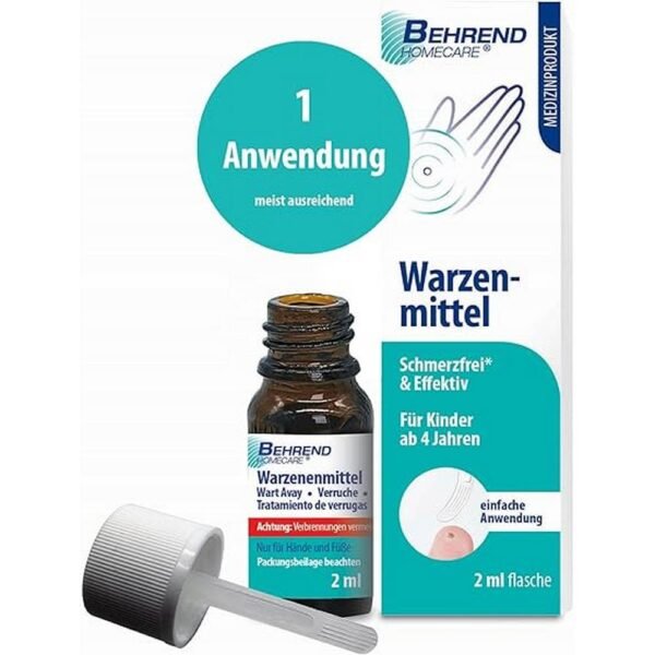 Wart Removal-Behrend Wart Remedy,Prevention of Spread-Behrend Wart Remedy,Skin Healing-Behrend Wart Remedy