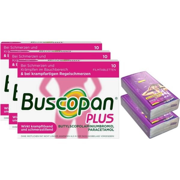 Menstrual pain - Buscopan PLUS Filmtabletten