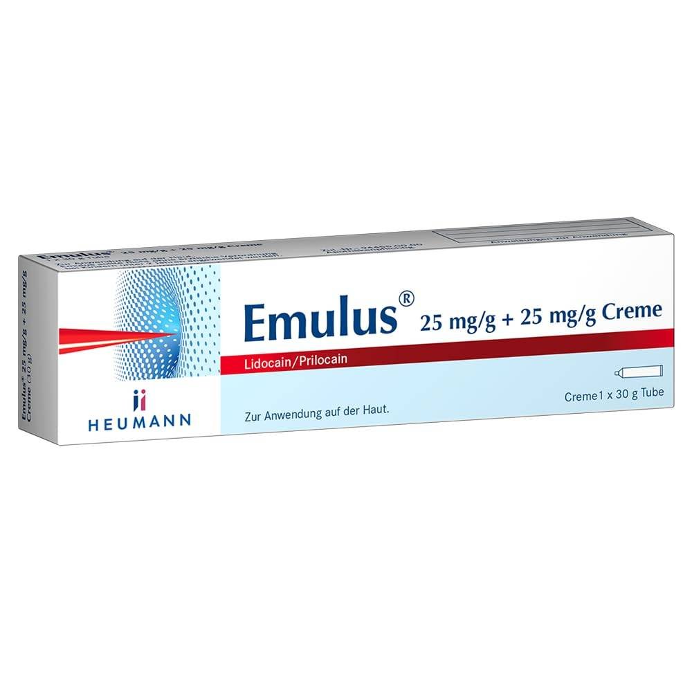 emulus 25 mgg 25 mgg creme 30 g Emulus 25mg/g + 25mg/g