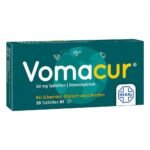 Nausea and vomiting – VOMACUR tablets 20