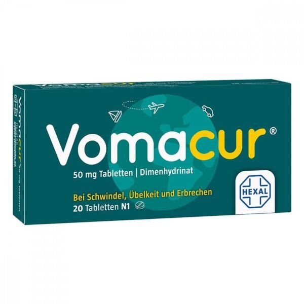 Nausea and vomiting – VOMACUR tablets 20