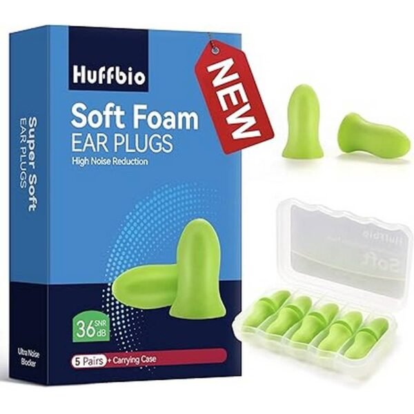 Noise protection-HUFFBIO Revolutionary Ear Plugs,