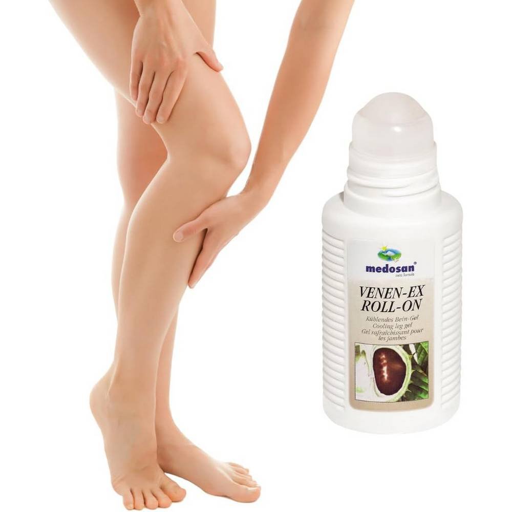 medosan venen ex roll on gegen krampfadern medosan venen ex roll on against varicose veins 75 ml Varicose veins - MEDOSAN Venen-Ex Roll-On gegen Krampfadern, Fatigue - MEDOSAN Venen-Ex Roll-On gegen Krampfadern