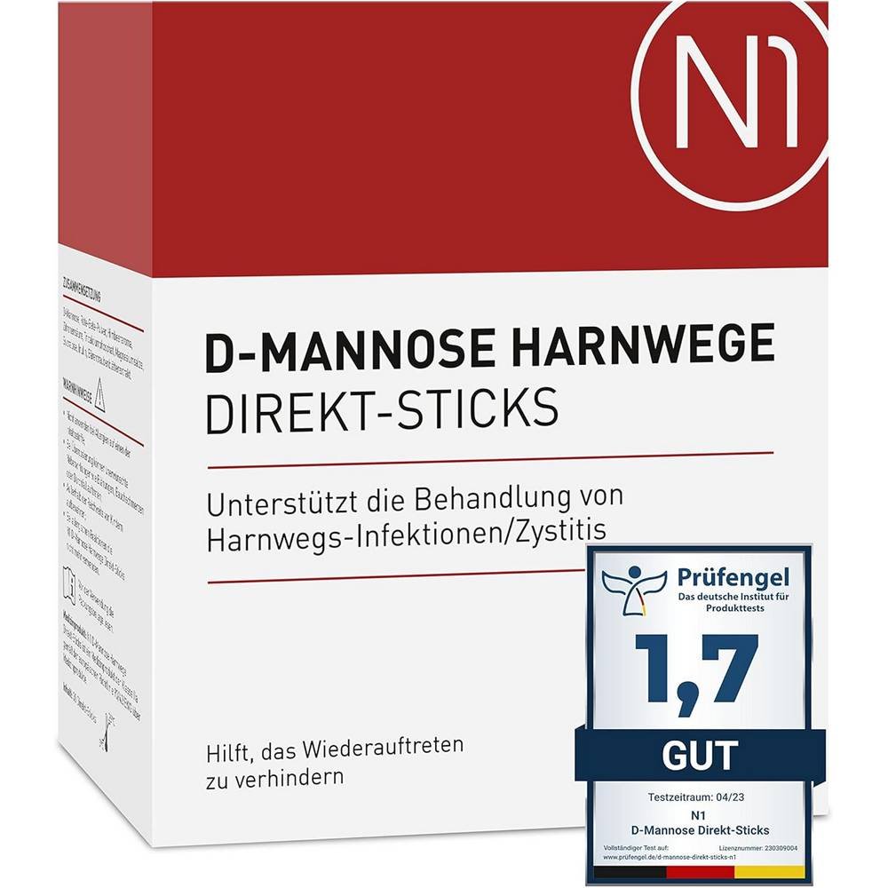 n1 d mannose direkt sticks n1 d mannose direct sticks 30 capsules Cystitis - N1 D-Mannose Direkt-Sticks, Urinary tract infections - N1 D-Mannose Direkt-Sticks