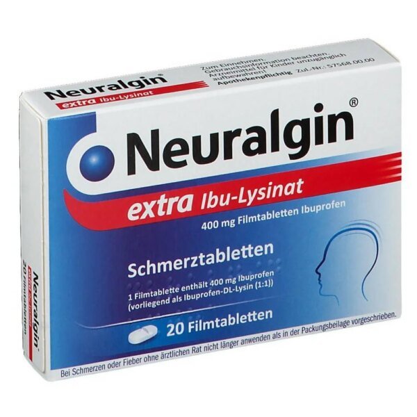 NEURALGIN extra Ibu-Lysinat 20