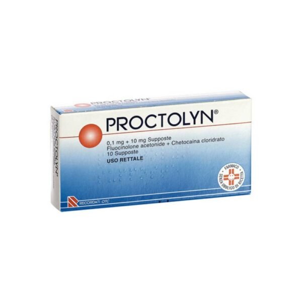Recordati Proktolin 0.1mg+10mg