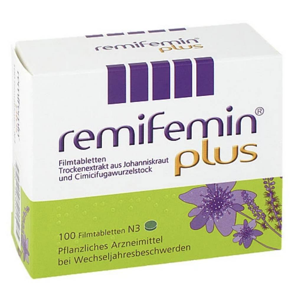 remifemin plus film coated tablets 100 schaper and brummer gmbh and co kg REMIFEMIN plus film-coated 100