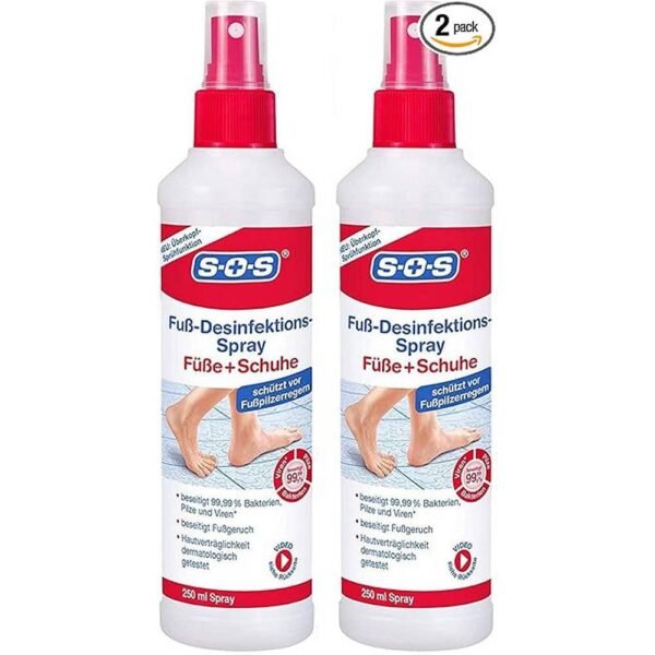 Kills Germs-SOS Foot Disinfectant Spray,Odor Reduction-SOS Foot Disinfectant Spray,Prevents Fungal Infections-SOS Foot Disinfectant Spray