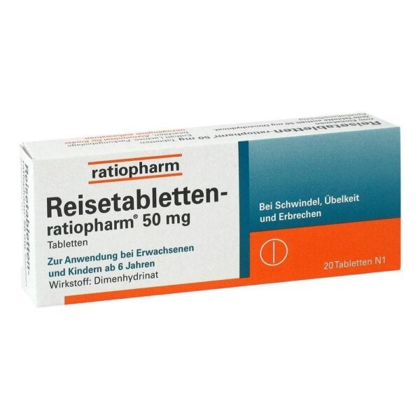Travel tablets-ratiopharm 20