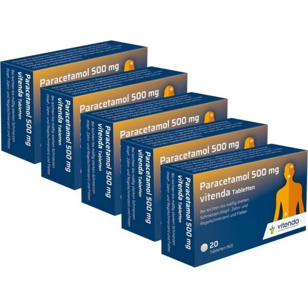 Headache - Vitenda Paracetamol,  Toothache - Vitenda Paracetamol