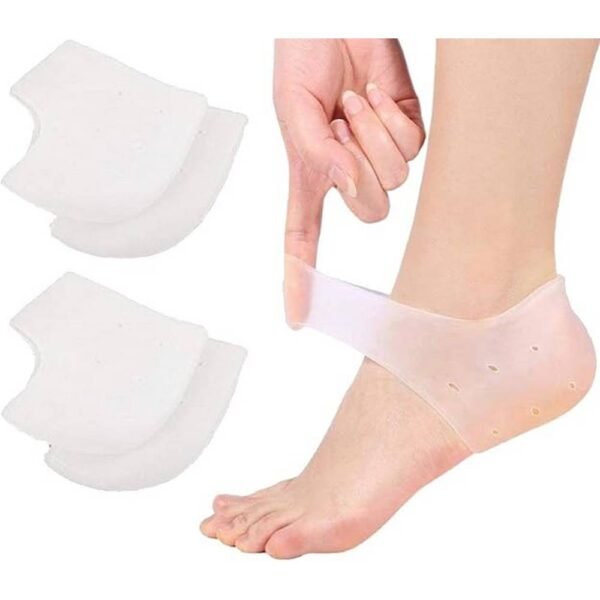 Heel Pain Relief-VivoFoot Silikon-Fersenschutzpolster,Shock Absorption-VivoFoot Silikon-Fersenschutzpolster,Blister Prevention-VivoFoot Silikon-Fersenschutzpolster