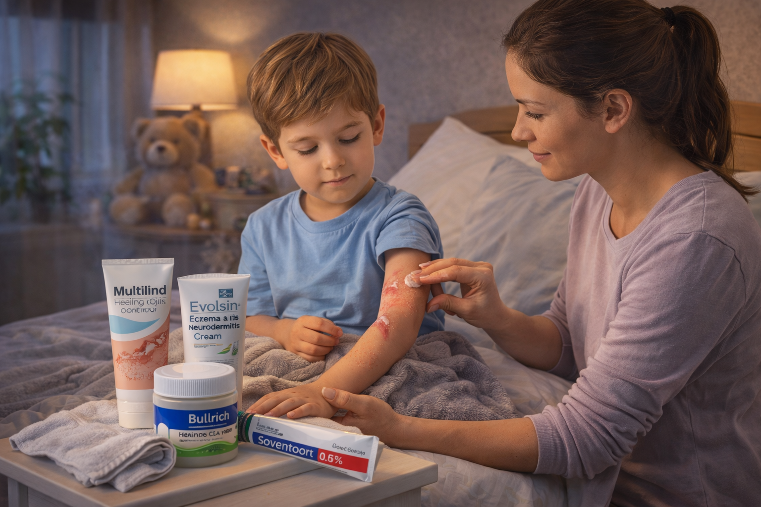 How to Soothe Child’s Eczema