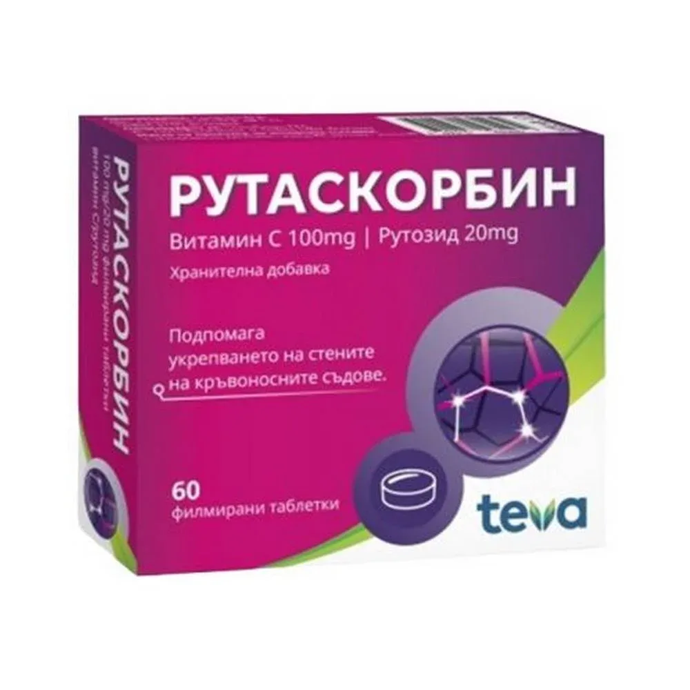 Teva Rutascorbine 60