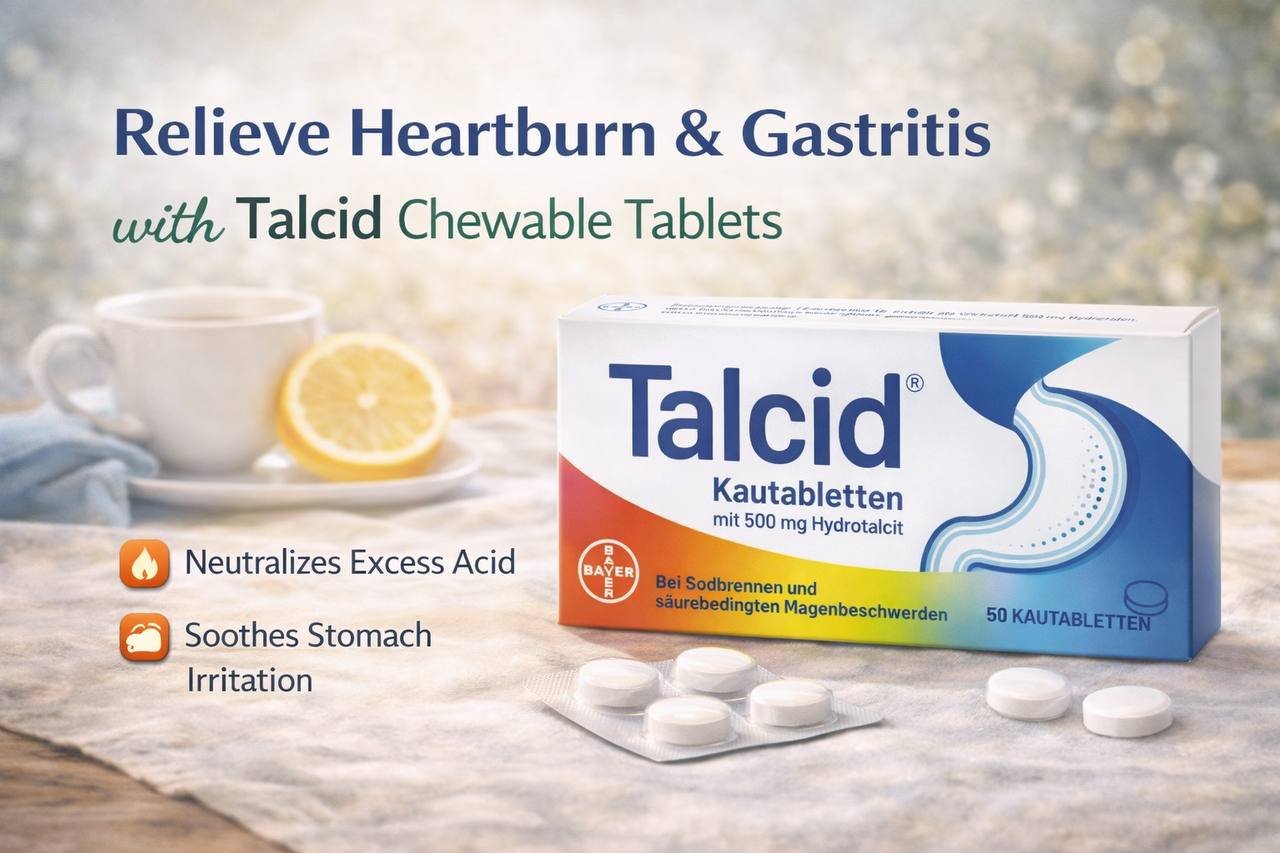 Talcid Kautabletten in Germany